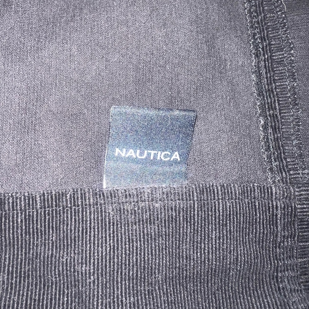 Nautica black corduroy full size duvet